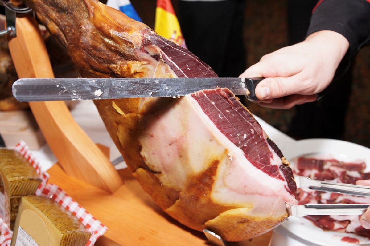 Iberico Ham Carving @ Iberica!