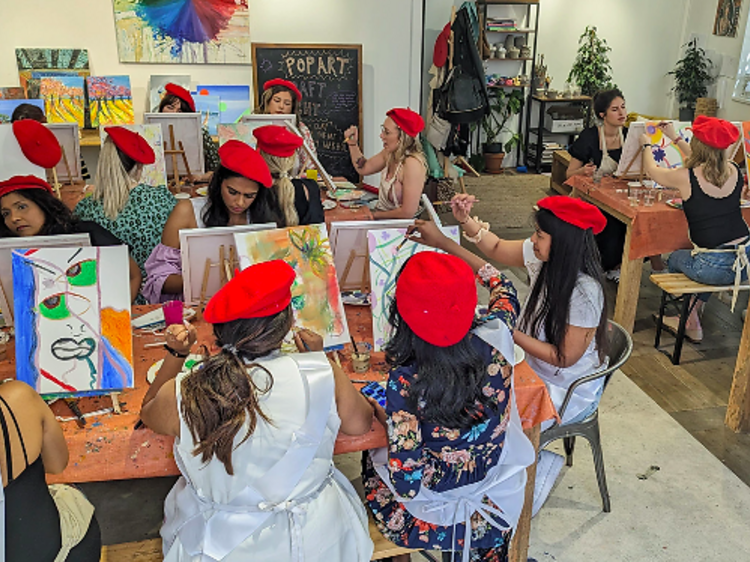 Sip, paint and socialise at Art Play!